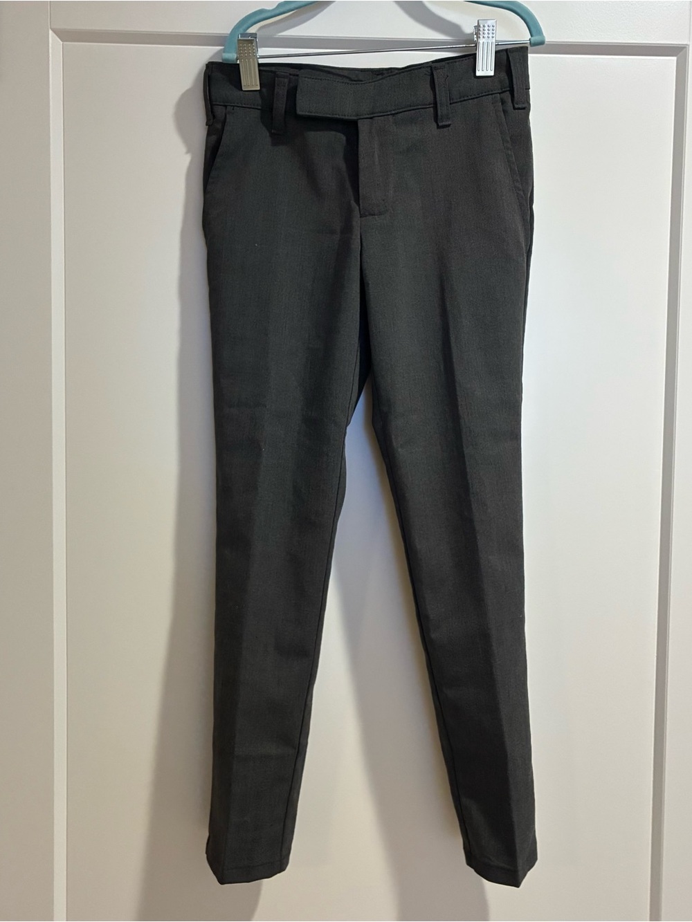 Girls Charcoal (Dark Gray) Dress Pants